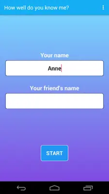 How well do you know me? android App screenshot 6